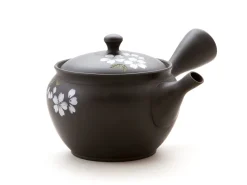 ORYOKI Japanisches Teeservice 6-teilig, Kyusu Tokoname Sakura