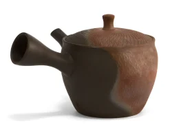 ORYOKI Japanisches Teeservice, 6-teilig, Kyusu Tokoname Sendan Kaku