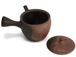 ORYOKI Japanisches Teeservice, 6-teilig, Kyusu Tokoname Sendan Kaku