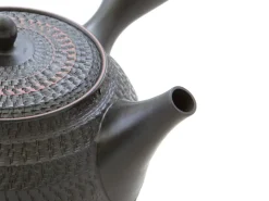 ORYOKI Japanisches Teeservice 6-teilig, Kyusu Tokoname Sendan Maru