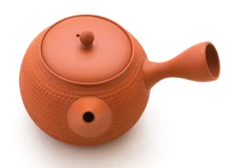 ORYOKI Japanisches Teeservice, 6-teilig, Kyusu Tokoname Tobikanna Shu