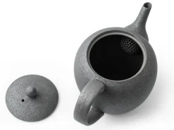 ORYOKI Japanische Teekanne Donguri-pot Nanban, Banko Yaki, 400 ml