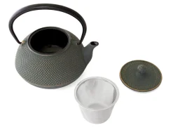 ORYOKI Japanische Teekanne Gusseisen Arare, Bronze, 1,2 l