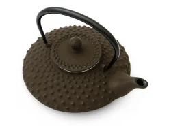 ORYOKI Japanische Teekanne Gusseisen Hira Arare, 0,5 l, Braun