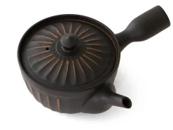 ORYOKI Japanische Teekanne Kiku Kokudei, Banko Yaki, 230 ml