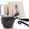 ORYOKI Japanische Teekanne Tokoname Sendan Kaku mit Geschenkbox
