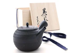 ORYOKI Japanische Teekanne Tokoname Sendan Maru mit Geschenkbox