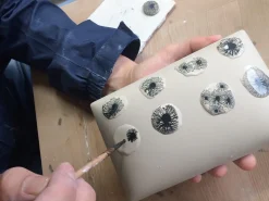 ORYOKI Japanische Vase Act/ hallucination, weiß