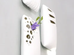 ORYOKI Japanische Vase Act/ odd, weiß