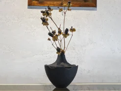 ORYOKI Japanische Vase, iron cast
