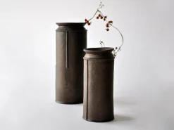ORYOKI Japanische Vase Kuro series shou