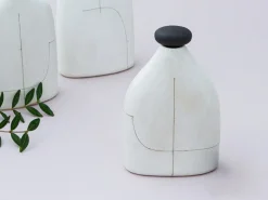 ORYOKI Japanische Vase Shiro series san