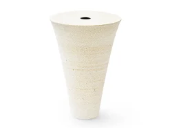 ORYOKI Japanische Vase Shiro Uehirogari