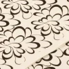 ORYOKI Japanpapier Chiyogami, Blütenkalligrafie schwarz/weiß