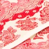 ORYOKI Japanpapier Chiyogami, Blütenwolken rot/rosa