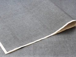 ORYOKI Japanpapier Chiyogami, Silbergaze auf Schwarz
