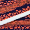 ORYOKI Japanpapier Katazome, Scherenschnitt auf hellrot