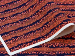 ORYOKI Japanpapier Katazome, Scherenschnitt auf hellrot