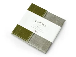 ORYOKI Küchentuch R.I.B. Binchotan, Moss Green, 35cm x 35cm