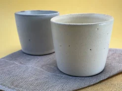 ORYOKI Keramik Teetasse Koten shiro