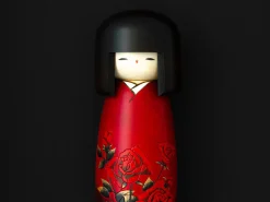 ORYOKI Kokeshi: Dekofigur Benibara