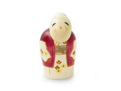 ORYOKI Kokeshi: Holzfigur Enmanchoju (Paar)