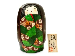 ORYOKI Kokeshi: Holzfigur Fuei