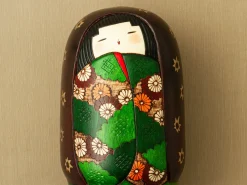 ORYOKI Kokeshi: Holzfigur Fuei