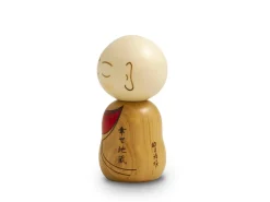 ORYOKI Kokeshi: Holzfigur Mönch