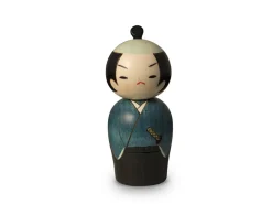 ORYOKI Kokeshi: Holzfigur Samurai