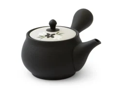 ORYOKI Kyusu Fukuro Futahana, japanische Teekanne