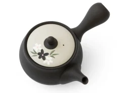 ORYOKI Kyusu Fukuro Futahana, japanische Teekanne
