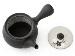 ORYOKI Kyusu Fukuro Futahana, japanische Teekanne