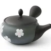 ORYOKI Kyusu Hiranaru Sakura, japanische Teekanne