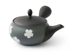 ORYOKI Kyusu Hiranaru Sakura, japanische Teekanne