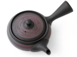 ORYOKI Kyusu Kurohira Murasakikusime, japanische Teekanne