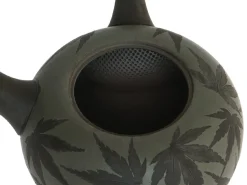 ORYOKI Kyusu Kuro Momiji, 270 ml, von Seiho Tsuzuki