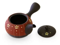 ORYOKI Kyusu Maru Kobana Aka, 200 ml, von Keikichi Koie