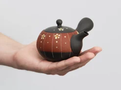 ORYOKI Kyusu Maru Kobana Aka, 200 ml, von Keikichi Koie
