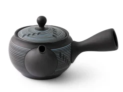 ORYOKI Kyusu Tati Aokusime, japanische Teekanne