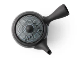 ORYOKI Kyusu Tati Aokusime, japanische Teekanne