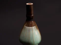 ORYOKI Matcha Besenständer, Kusenaoshi, hellgrün