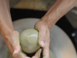 ORYOKI Matcha Schale Chawan Blue
