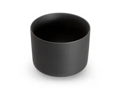 ORYOKI Matcha Schale Korokuri, 350 ml, schwarz