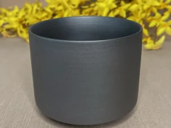 ORYOKI Matcha Schale Korokuri, 350 ml, schwarz