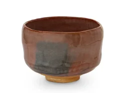 ORYOKI Matcha Schale Raku rot, Kyoto Japan