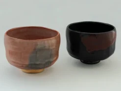 ORYOKI Matcha Schale Raku rot, Kyoto Japan