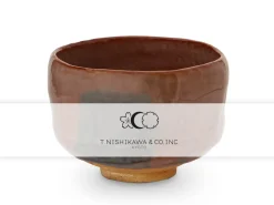 ORYOKI Matcha Schale Raku rot, Kyoto Japan