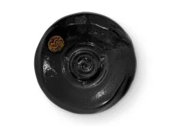 ORYOKI Matcha Schale Raku schwarz, Kyoto Japan