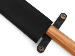 ORYOKI Messerhülle Bunka 185, Leder Vintage schwarz